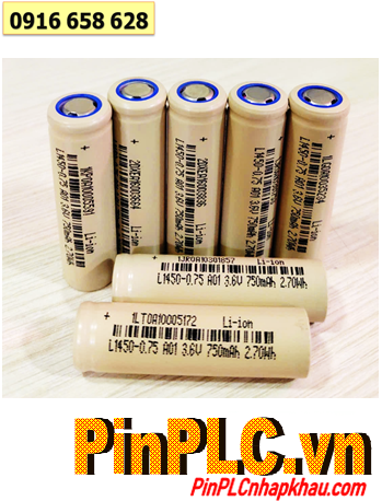 Pin sạc AA 750mAh L1450-0.75, Pin sạc Lithium 3.6v AA 14500 L1450-0.75 (750mAh - 2.70Wh) Pin sạc AA 750mAh L1450-0.75, Pin sạc Lithium 3.6v AA 14500 L1450-0.75 (750mAh - 2.70Wh)